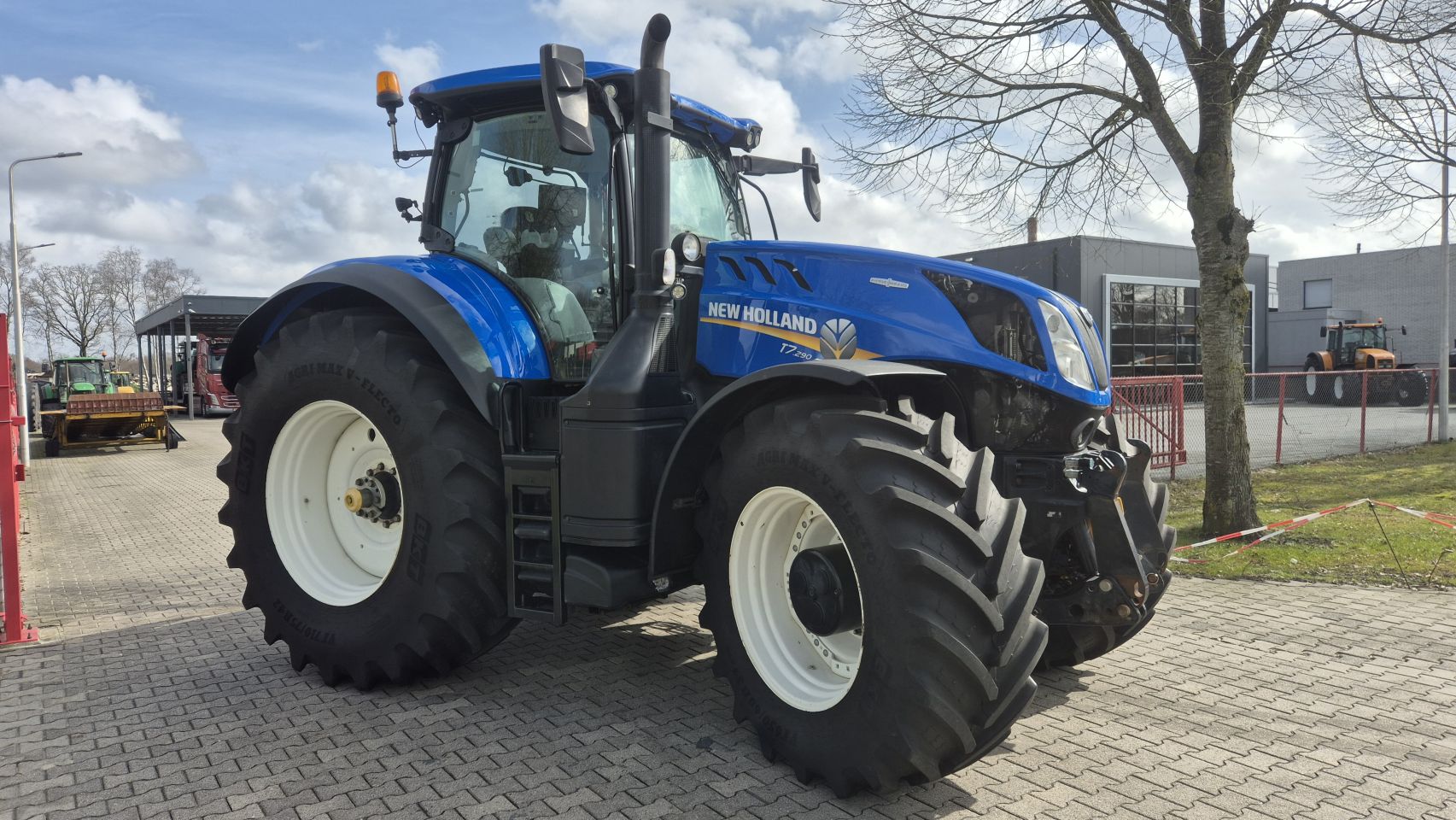 New Holland T7.290 HD AC 50Kmh. Lucht, Fronthef en PTO