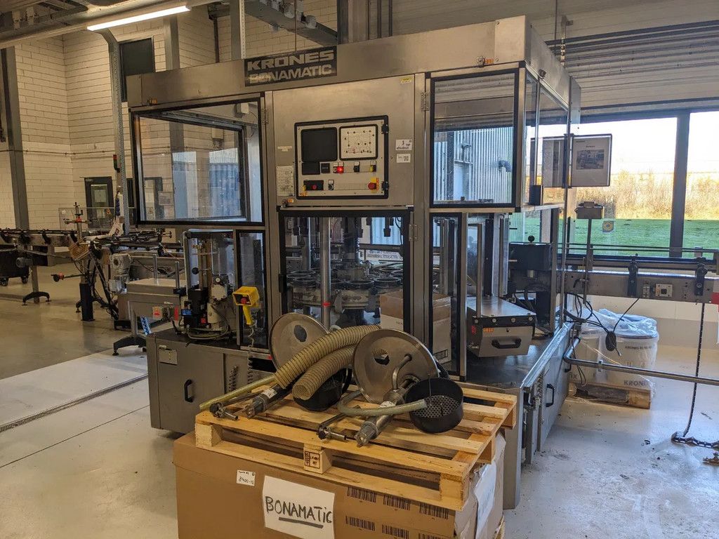 Krone Natlijm etiketeer machine, Bonamatic 090857