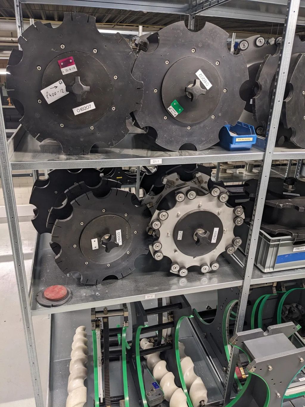 Krone Natlijm etiketeer machine, Bonamatic 090857