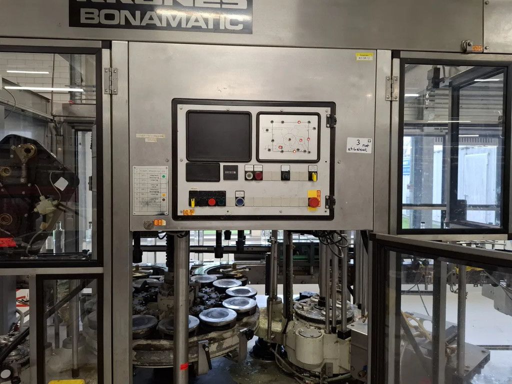 Krone Natlijm etiketeer machine, Bonamatic 090857
