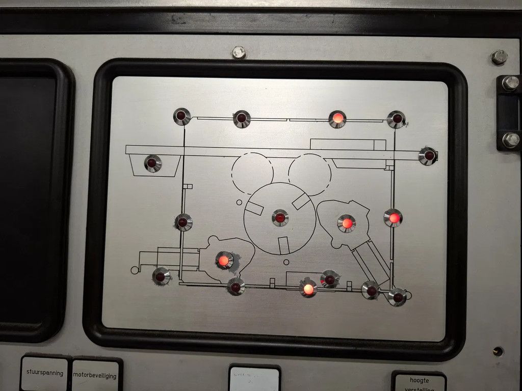 Krone Natlijm etiketeer machine, Bonamatic 090857
