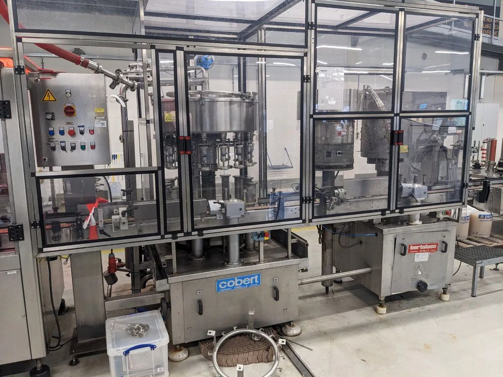 Overige Cobert / Bertolaso, Flessen vul-en sluit machine, Olympia 16 / Sigma 103