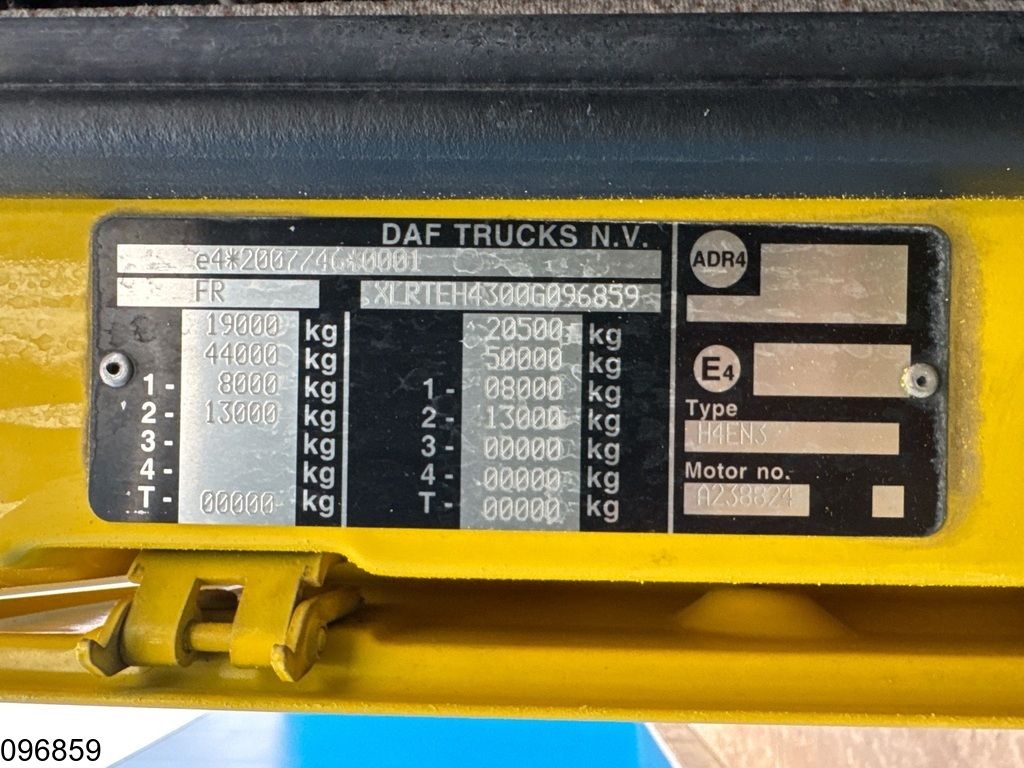 DAF XF 460 EURO 6, Retarder