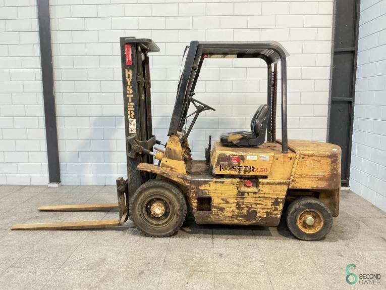 Heftrucks Diesel Hyster H 2.50 XL 1989