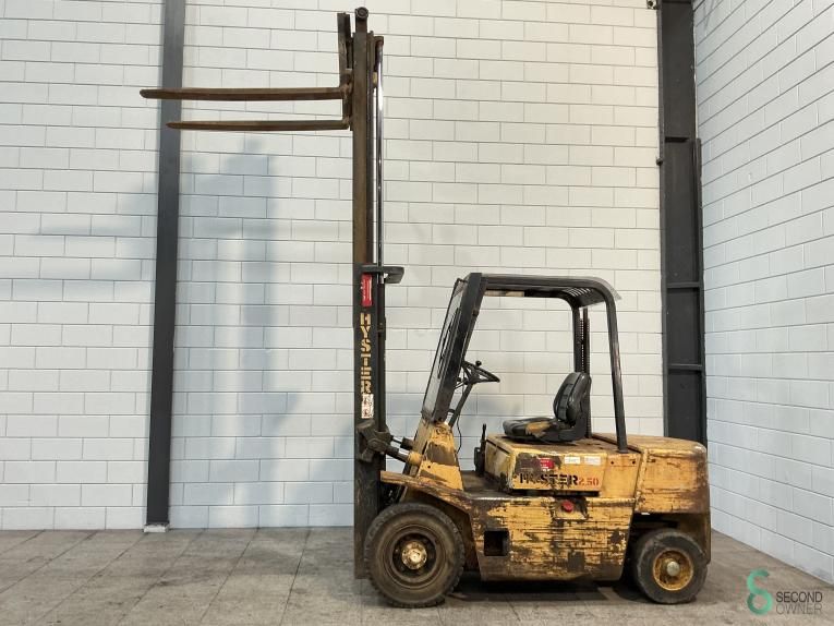 Heftrucks Diesel Hyster H 2.50 XL 1989