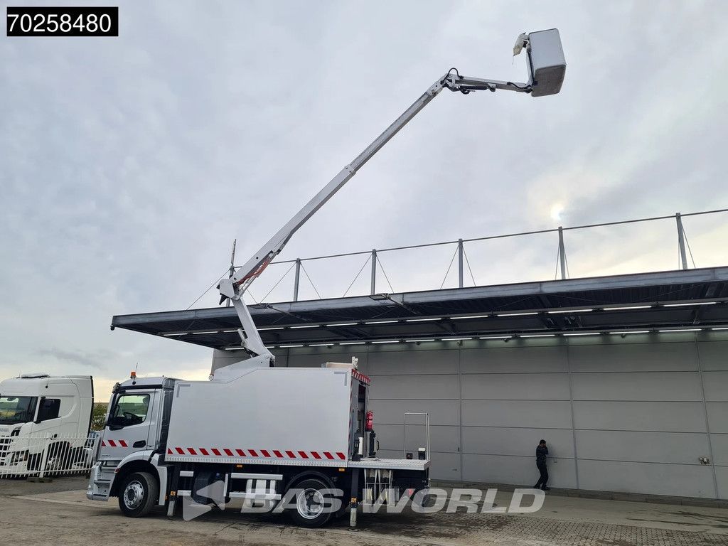 Mercedes Antos 1830 4X2 Hubarbeitsbühne 14.70m Time France VST 248 NF Navi Euro 6
