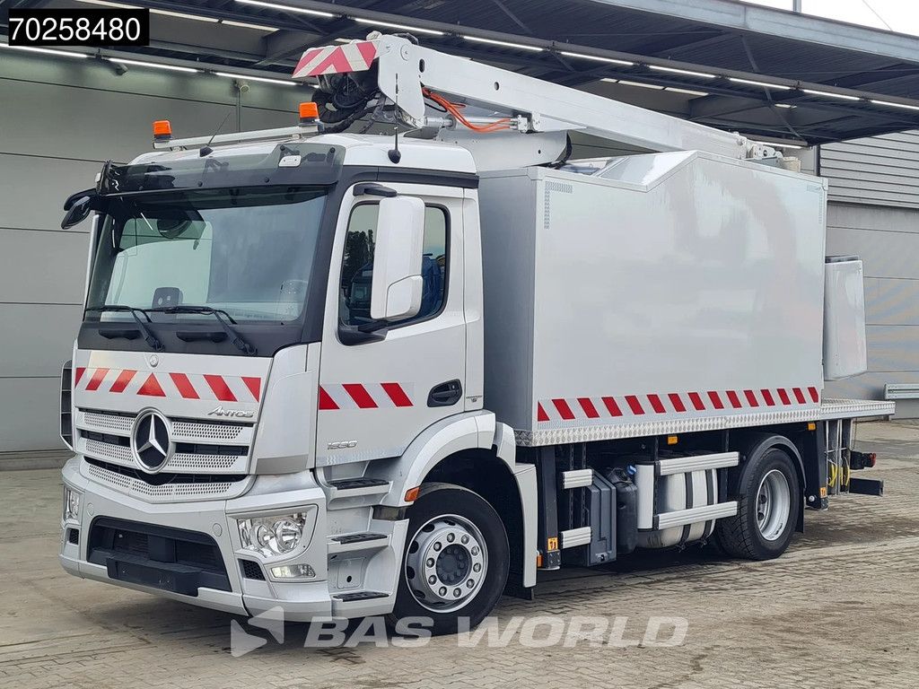 Mercedes Antos 1830 4X2 Hubarbeitsbühne 14.70m Time France VST 248 NF Navi Euro 6