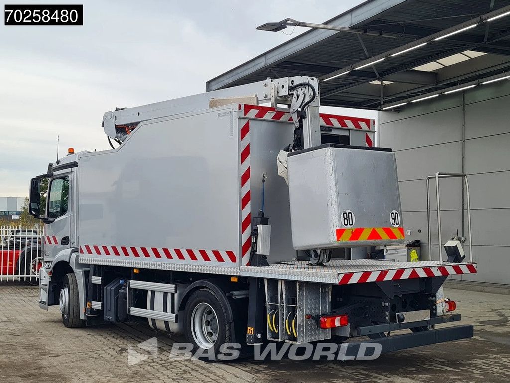 Mercedes Antos 1830 4X2 Hubarbeitsbühne 14.70m Time France VST 248 NF Navi Euro 6