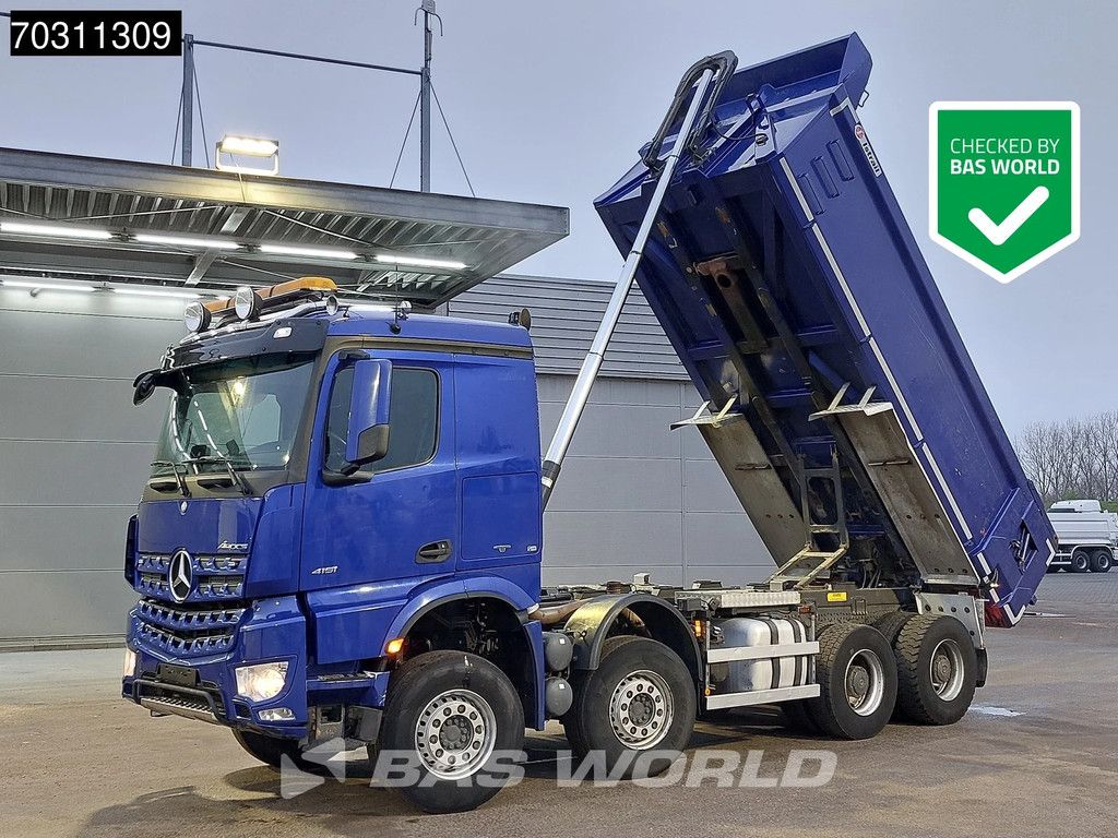 Mercedes Arocs Arocs 4151 8X4 Full Steel Retarder Big-Axle Euro 6