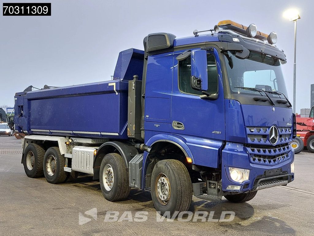 Mercedes Arocs Arocs 4151 8X4 Full Steel Retarder Big-Axle Euro 6
