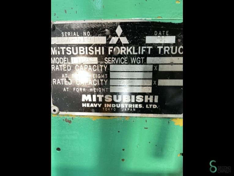 Heftrucks Diesel Mitsubishi FD 25 K 1988