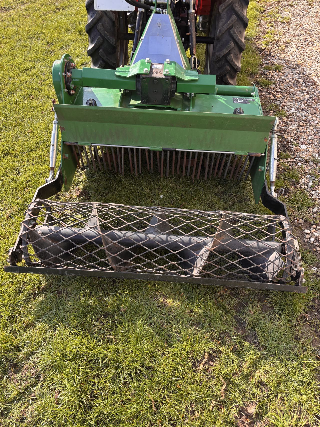 Overtopfrees met kruimelrol 105 cm incl. aftakas