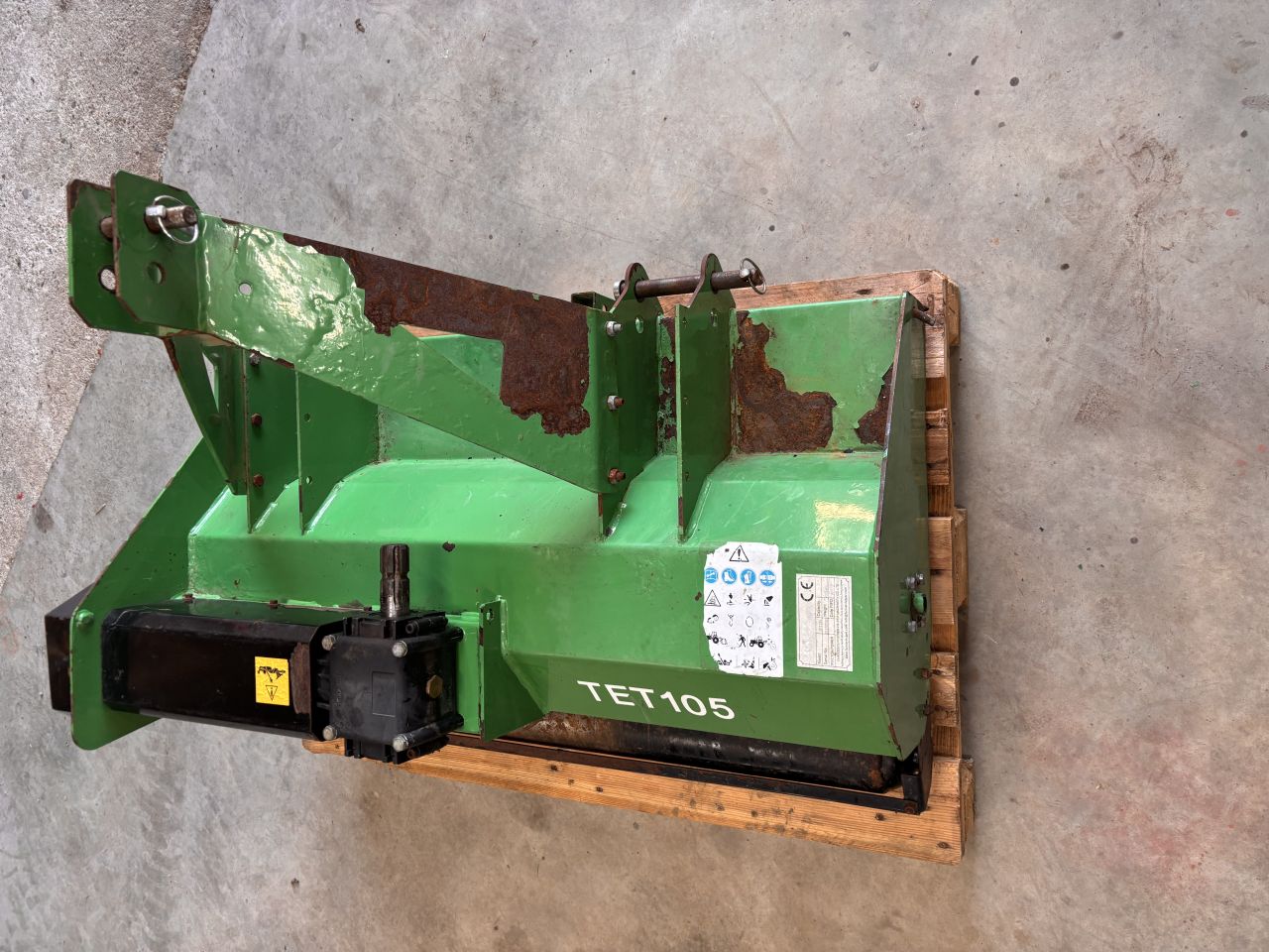 Klepelmaaier 105 cm - gebruikte staat