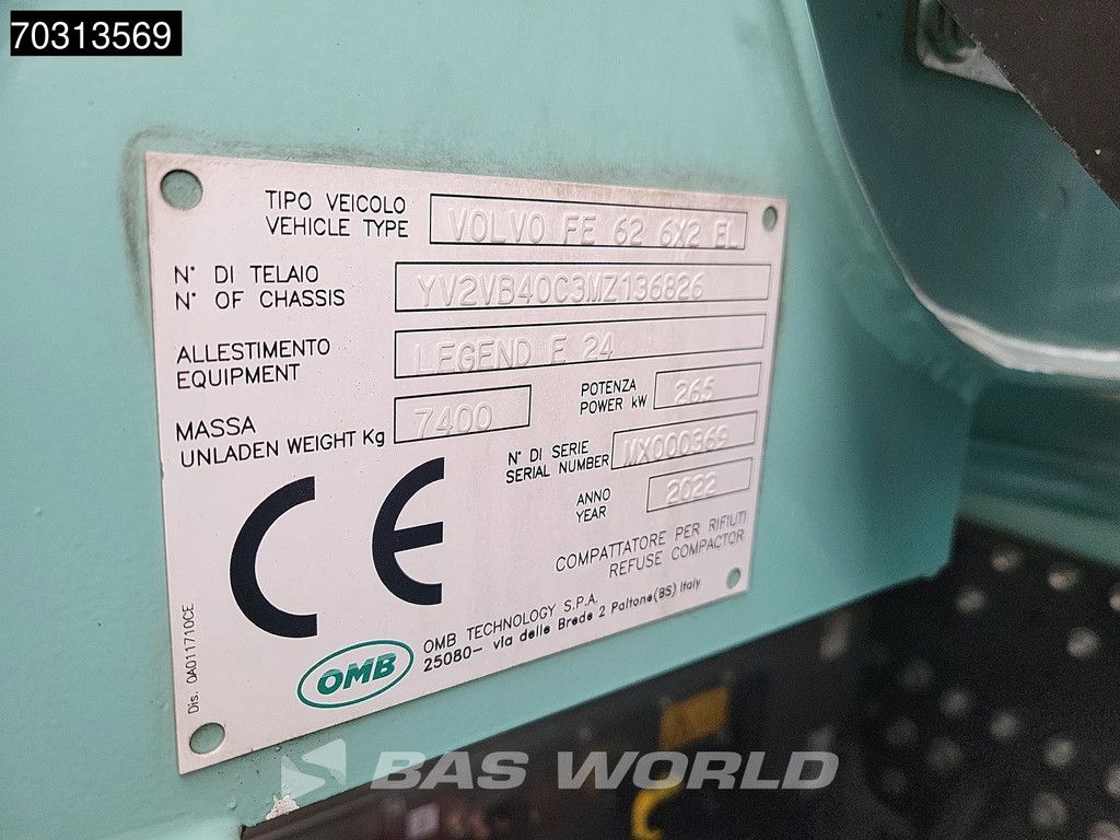 Volvo Eletric 6X2 Electric 4x66KW