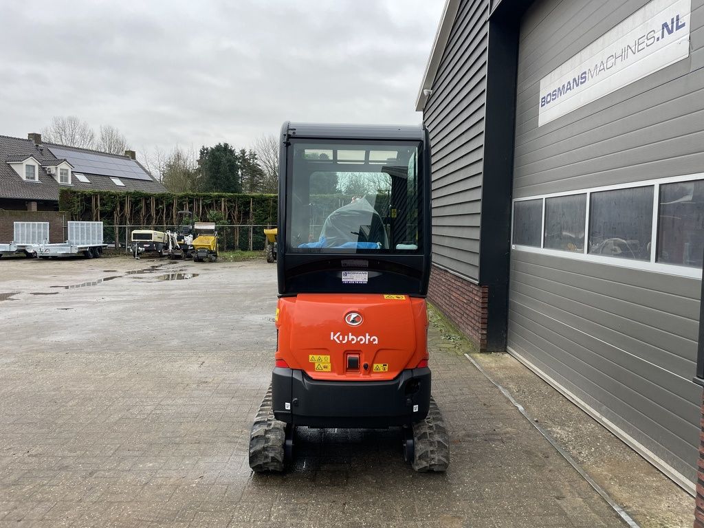 Kubota KX019 minigraver NIEUW €440 LEASE