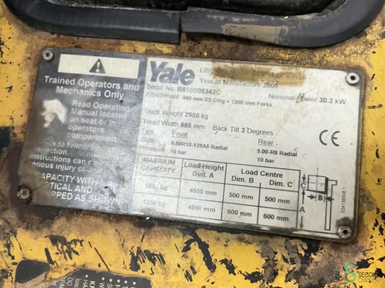 Gabelstapler Diesel Yale GDP 16 AF 2005