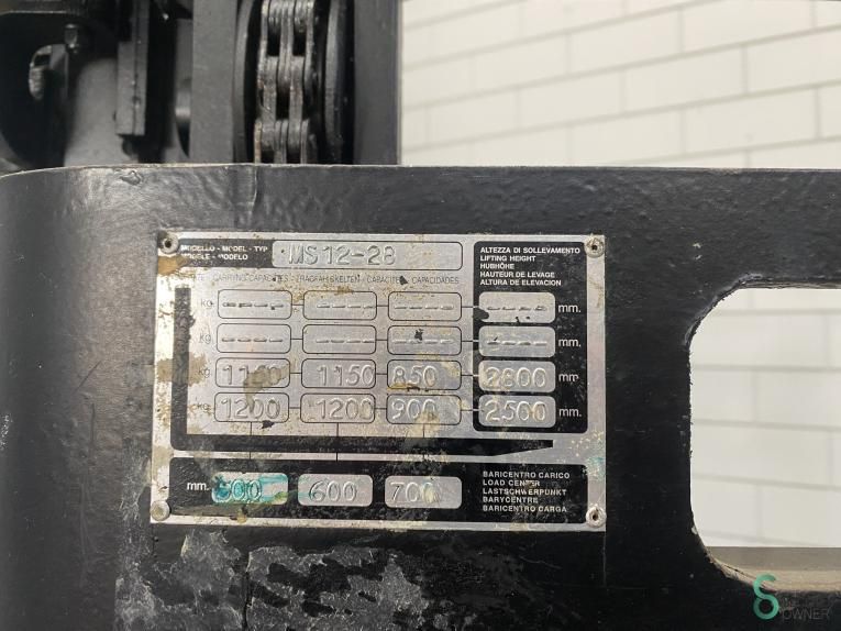 Stapler Elektrisch Yale MS 12 2005 Stunden 214