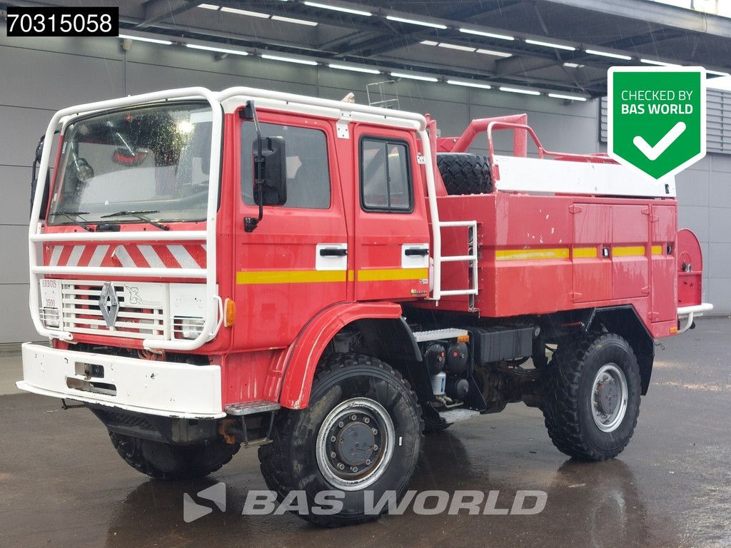 Renault M 210 4X4 Fire Truck Full Steel Manual