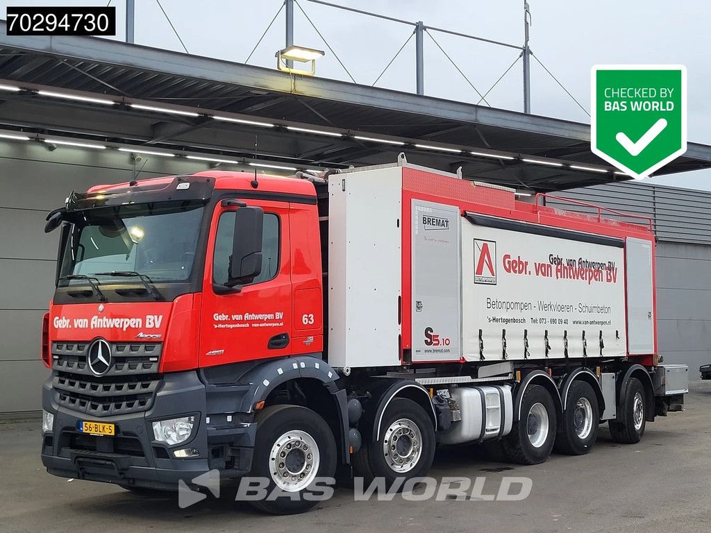Mercedes Arocs Arocs 4951 10X4 NL-Truck Bremat S5.10.13 XL sandmortal Lift+Steering Axle Euro 6