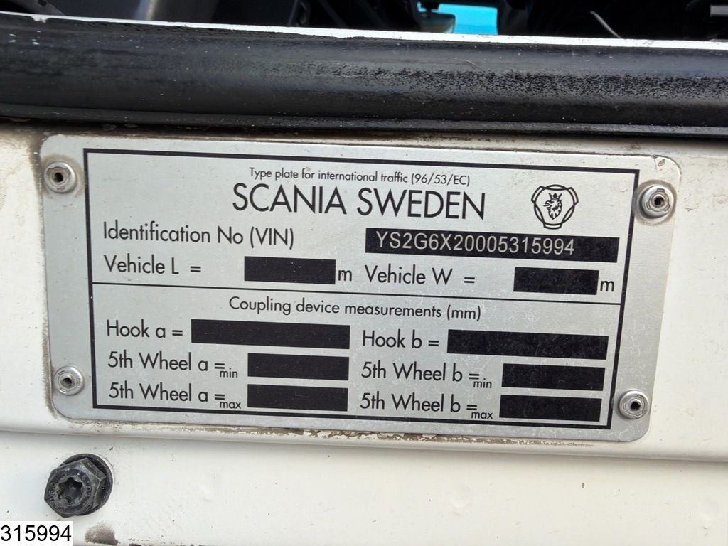 Scania G 480 EURO 5, Retarder