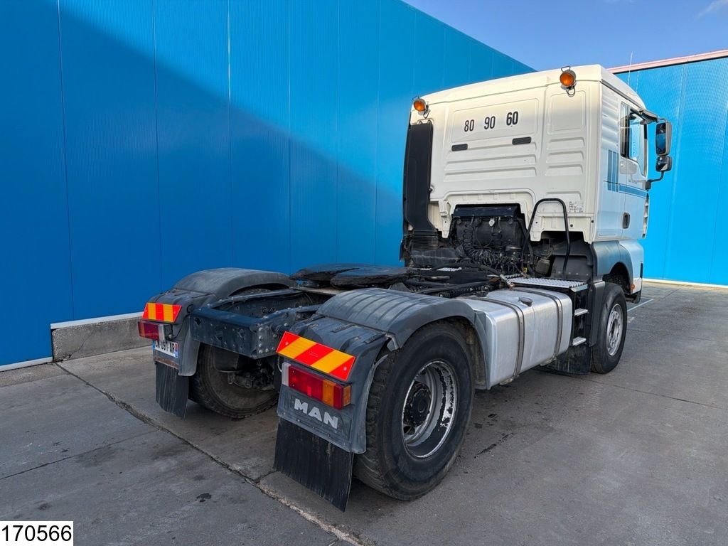MAN TGA 18 460 EURO 3, Manual transmission, Hub reduction