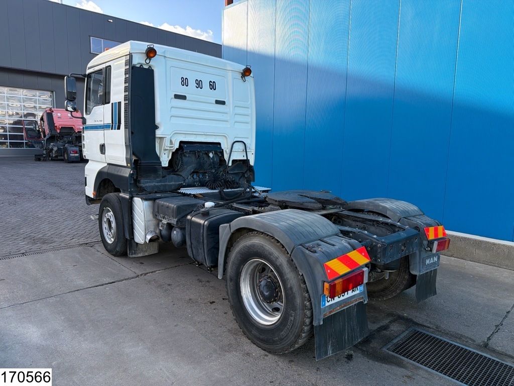 MAN TGA 18 460 EURO 3, Manual transmission, Hub reduction