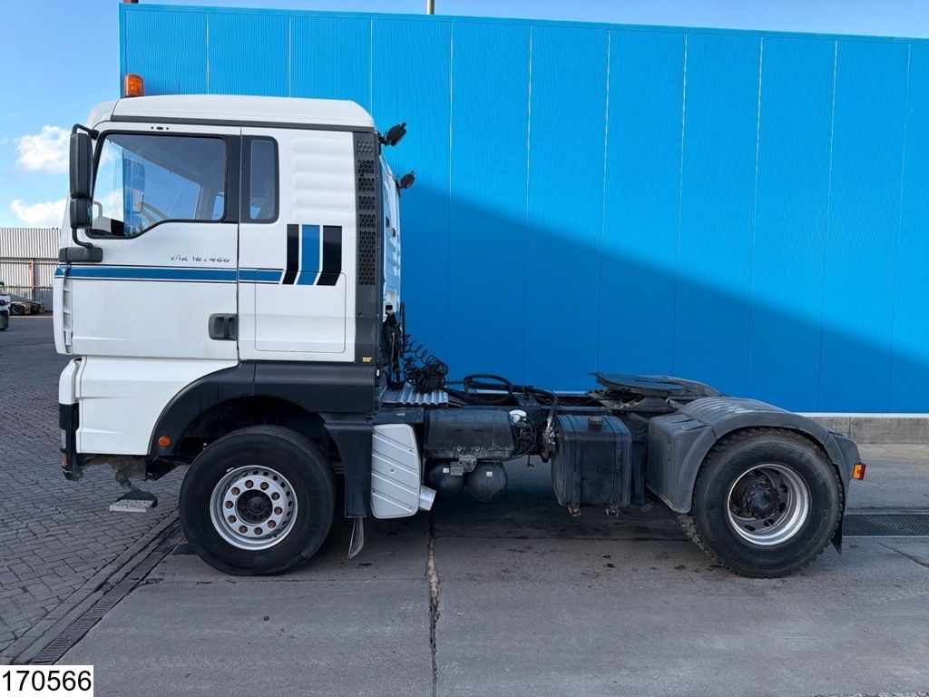 MAN TGA 18 460 EURO 3, Manual transmission, Hub reduction
