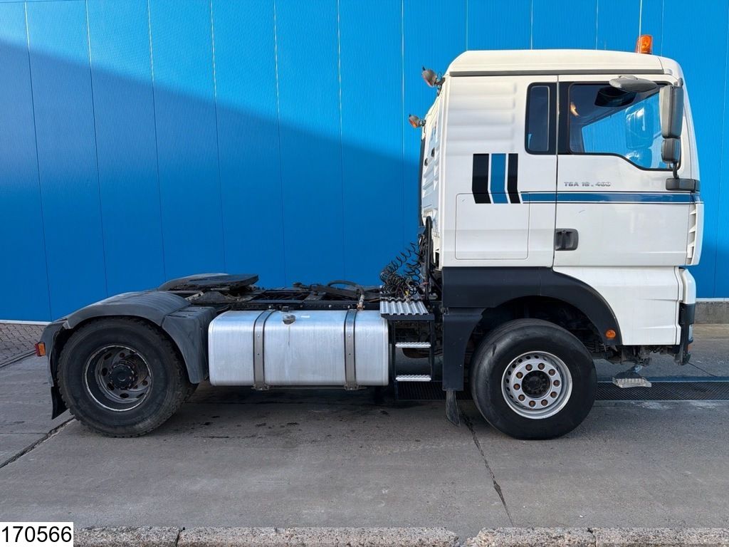 MAN TGA 18 460 EURO 3, Manual transmission, Hub reduction