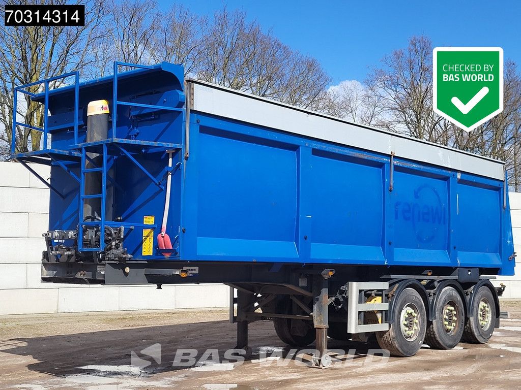 AJK OP17-27/22.5 3 axles Multi kappen Lift + Steering Axle ISO