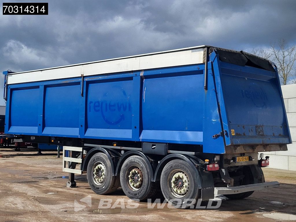 AJK OP17-27/22.5 3 axles Multi kappen Lift + Steering Axle ISO