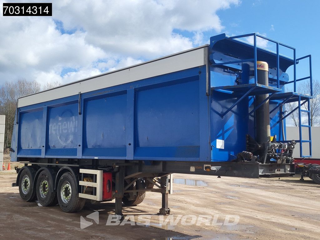 AJK OP17-27/22.5 3 axles Multi kappen Lift + Steering Axle ISO