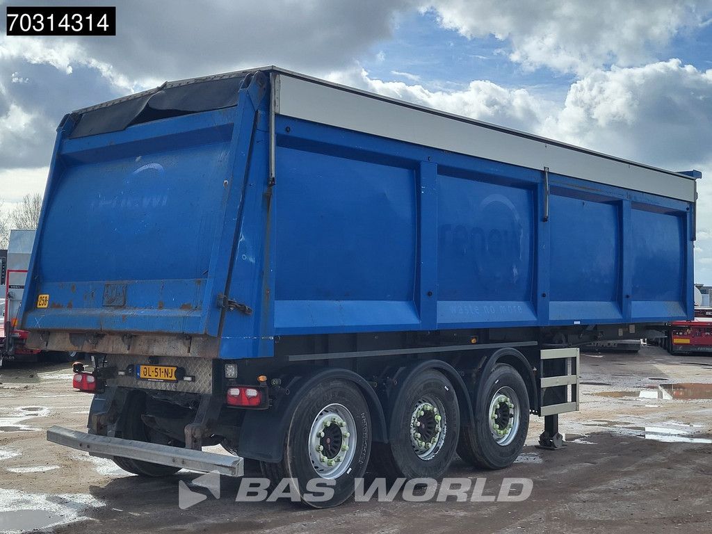 AJK OP17-27/22.5 3 axles Multi kappen Lift + Steering Axle ISO