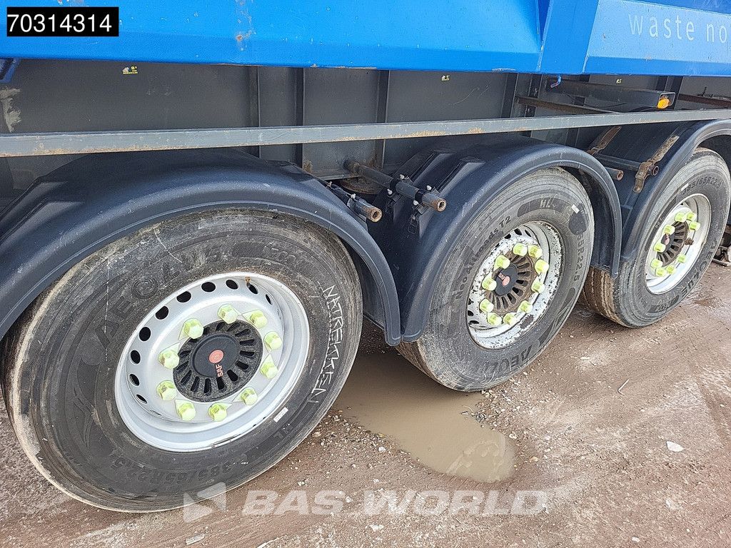 AJK OP17-27/22.5 3 axles Multi kappen Lift + Steering Axle ISO