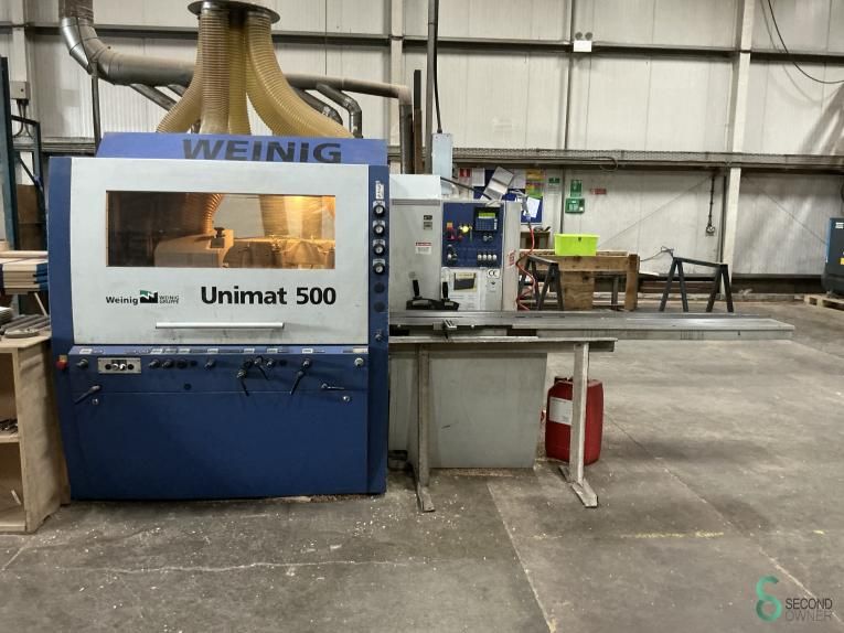 Vierseitenhobelmaschinen Weinig Unimat 500 2007