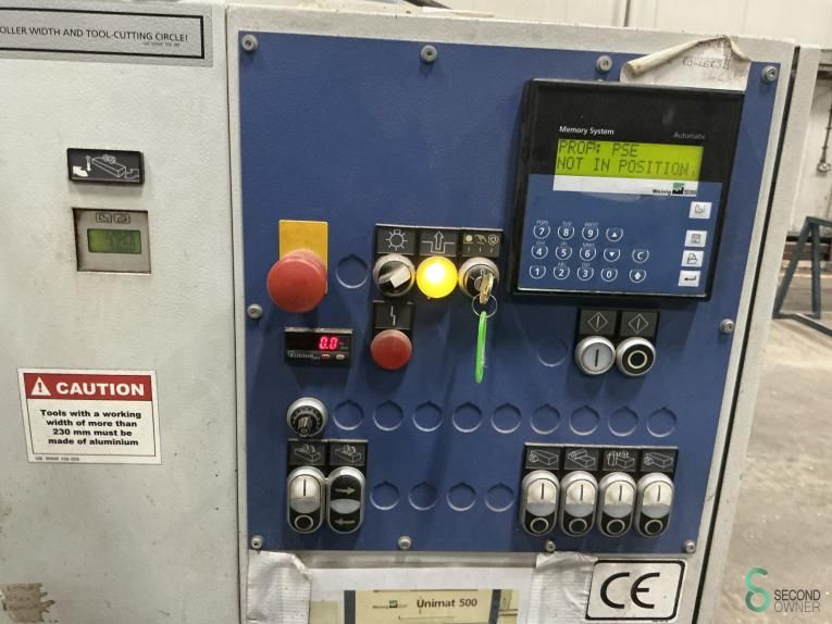 Vierseitenhobelmaschinen Weinig Unimat 500 2007