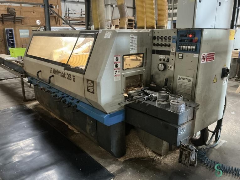 Vierseitenhobelmaschinen Weinig Unimat 23 E 2001