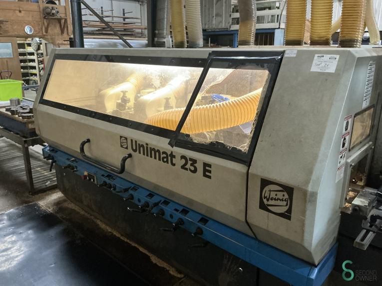 Vierseitenhobelmaschinen Weinig Unimat 23 E 2001