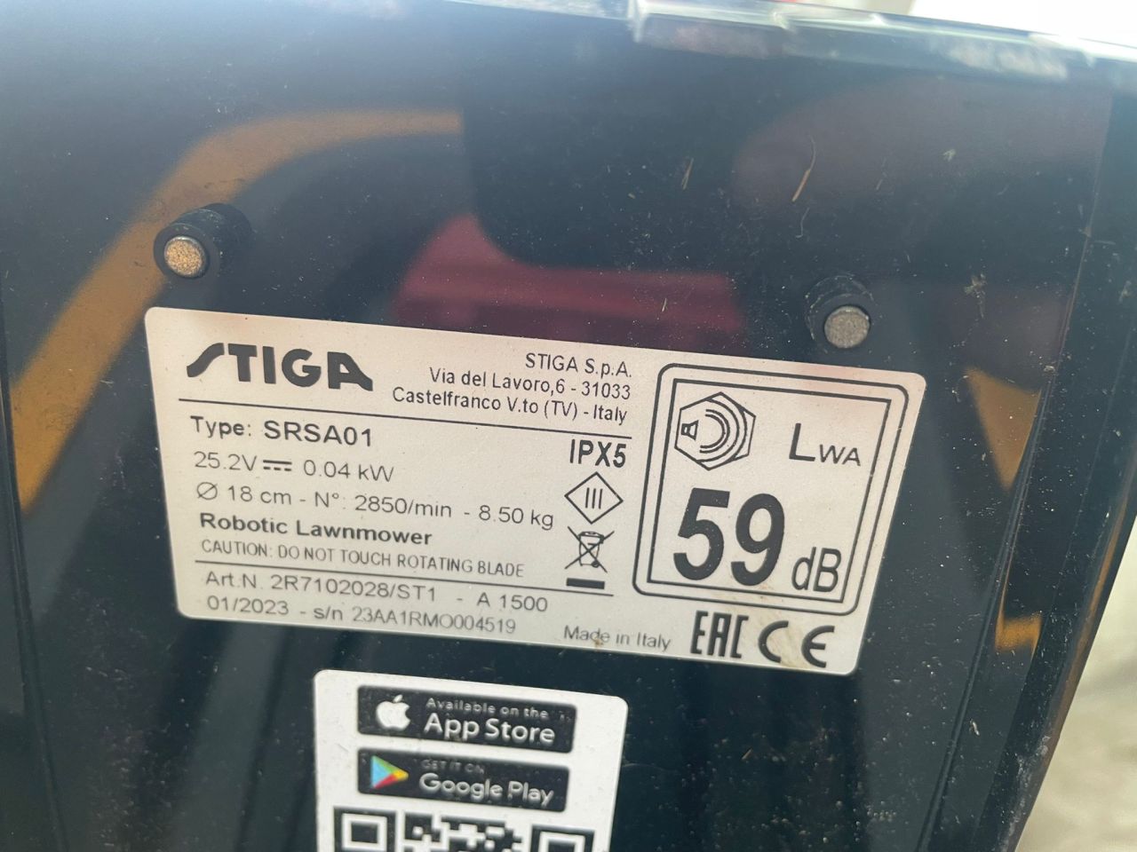 Stiga A1500 GPS robotmaaier