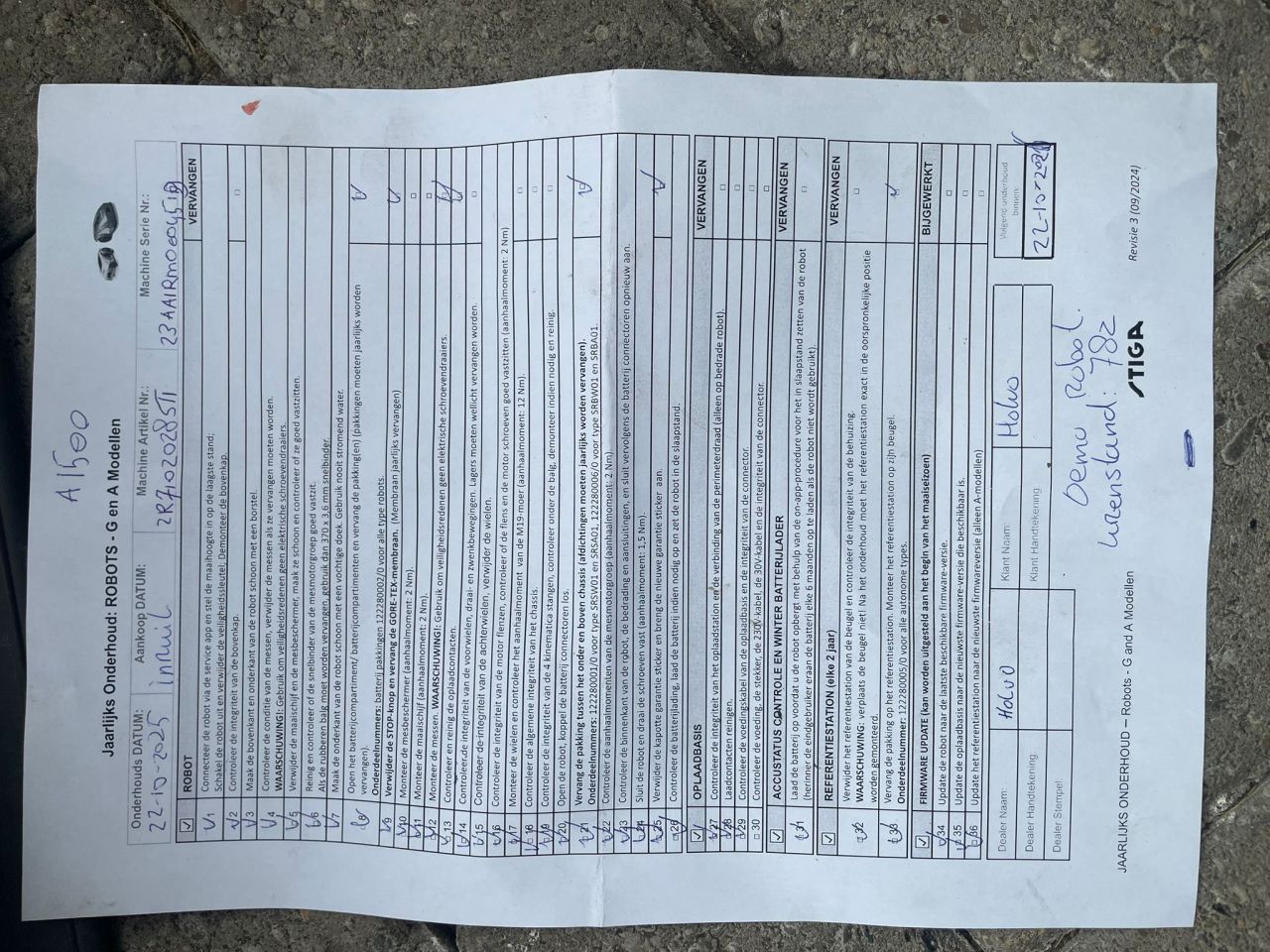 Stiga A1500 GPS robotmaaier