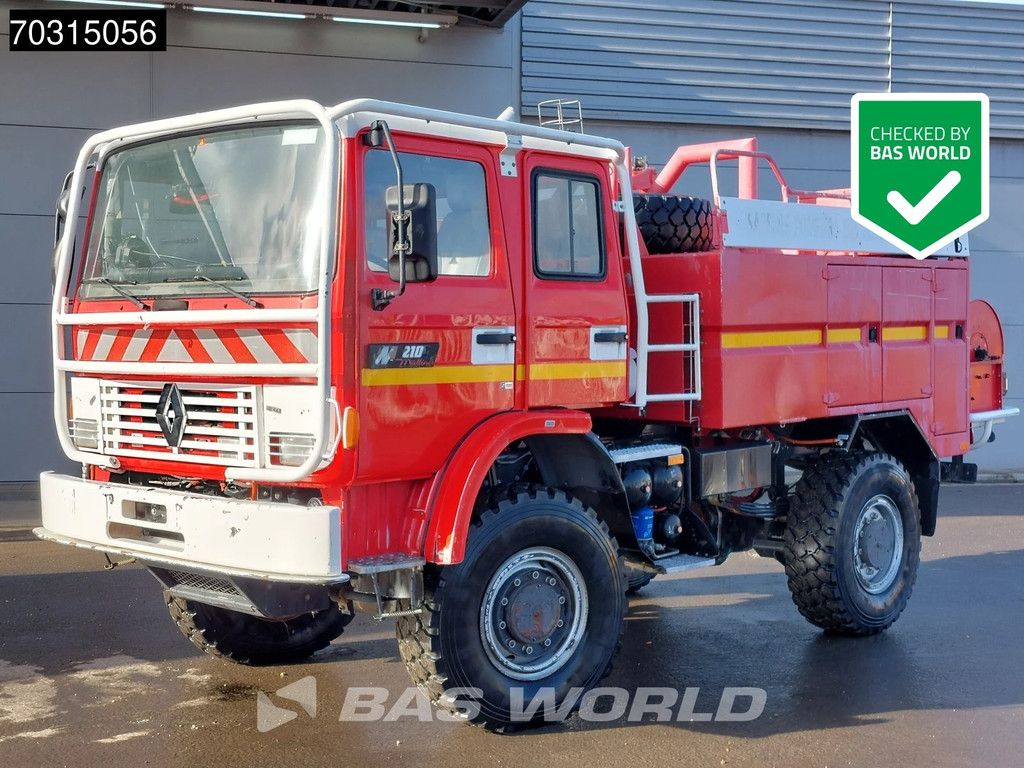 Renault Midliner M210 4X4 Fire Truck Full Steel Manual
