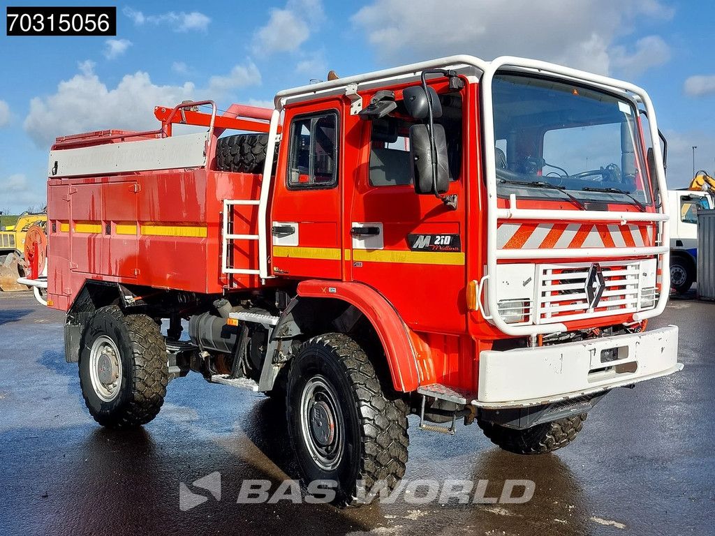 Renault Midliner M210 4X4 Fire Truck Full Steel Manual