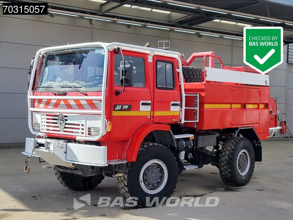 Renault M210 4X4 Fire Truck Full Steel Manual