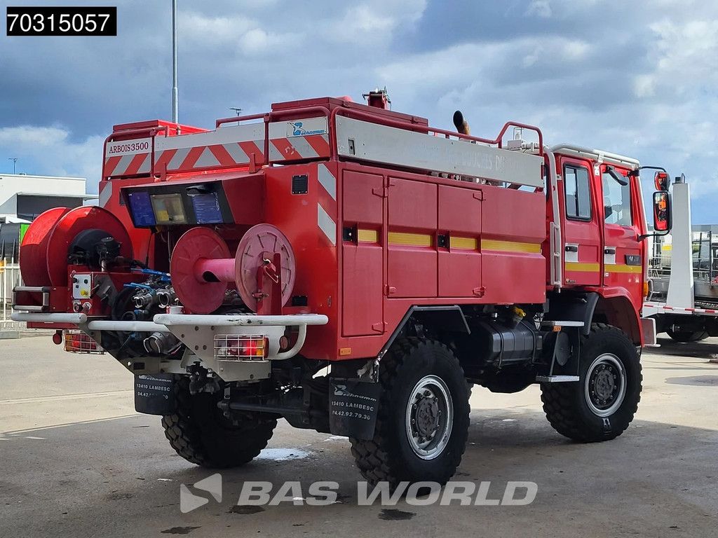 Renault M210 4X4 Fire Truck Full Steel Manual