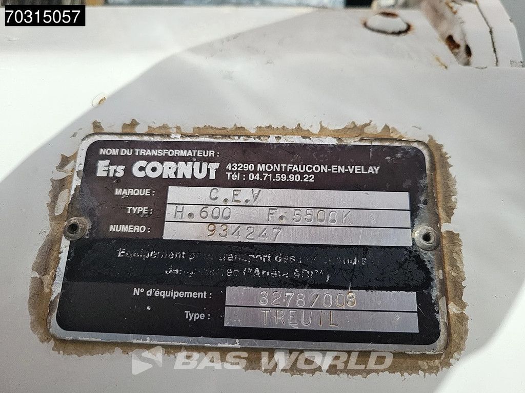 Renault M210 4X4 Fire Truck Full Steel Manual