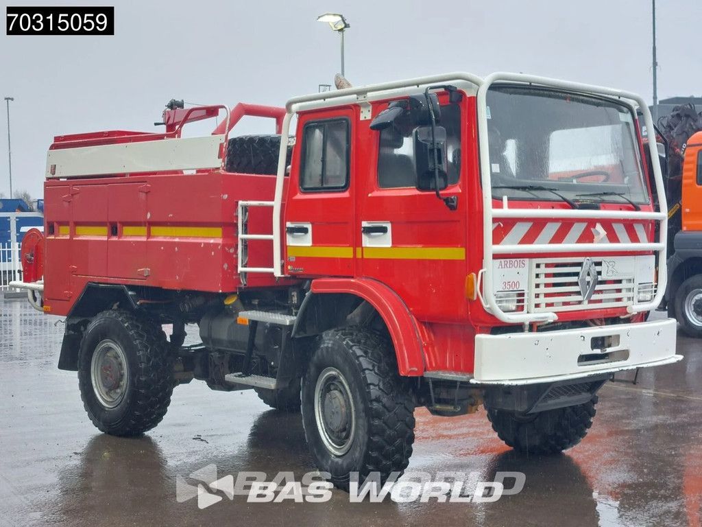 Renault M 210 4X4 4x4 Fire Truck Full Steel Manual Firetruck Brandweerwagen