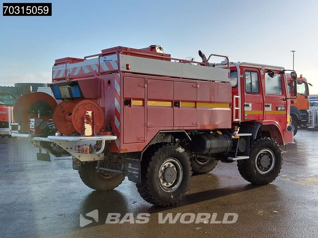 Renault M 210 4X4 4x4 Fire Truck Full Steel Manual Firetruck Brandweerwagen