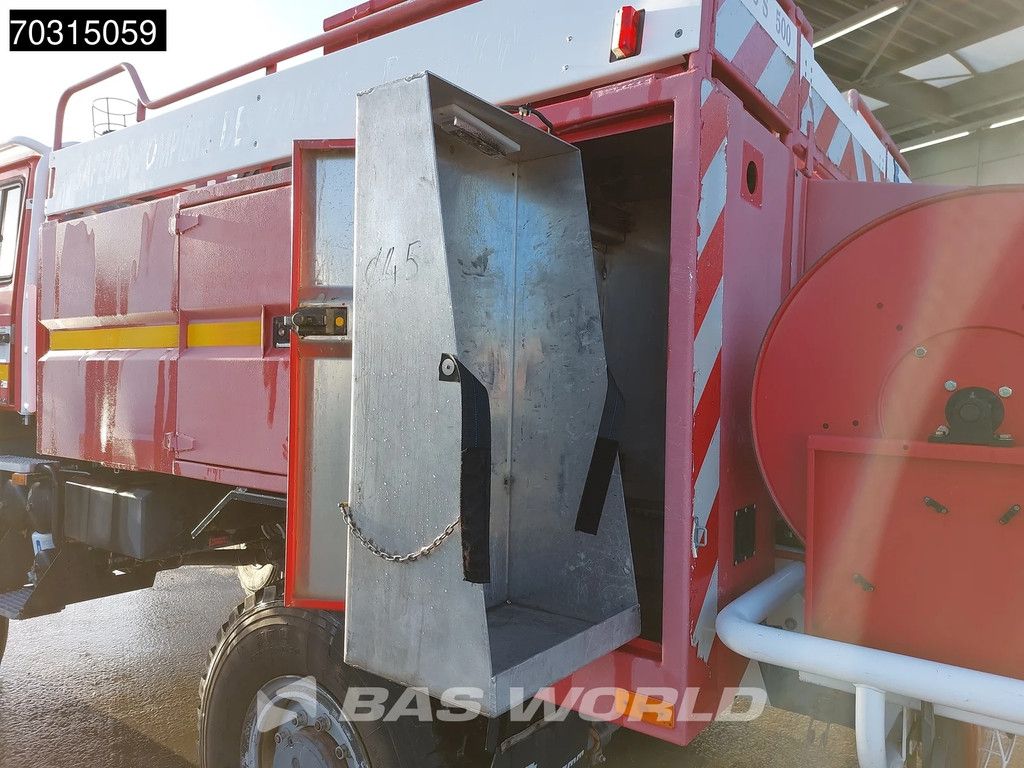 Renault M 210 4X4 4x4 Fire Truck Full Steel Manual Firetruck Brandweerwagen