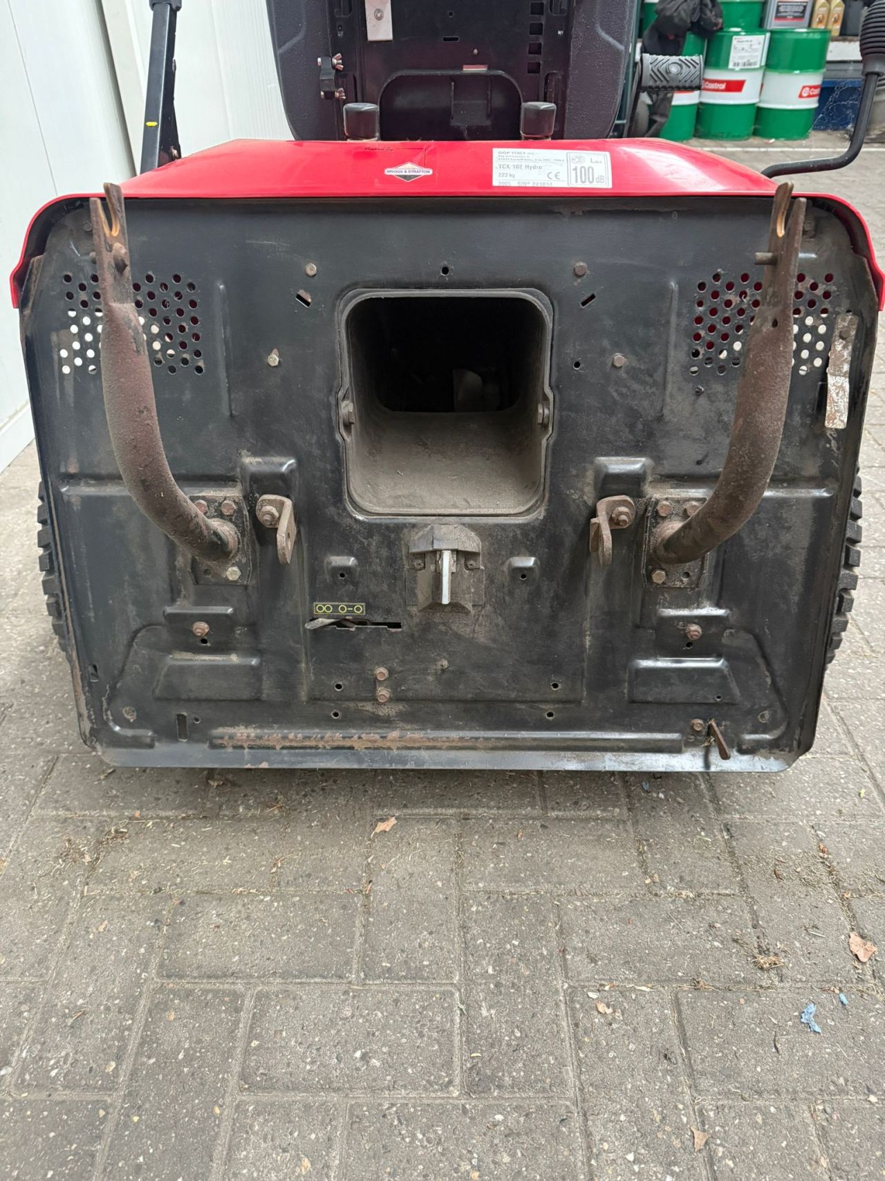 Castelgarden (Stiga) TCX 102 zitmaaier met nieuw maaidek.