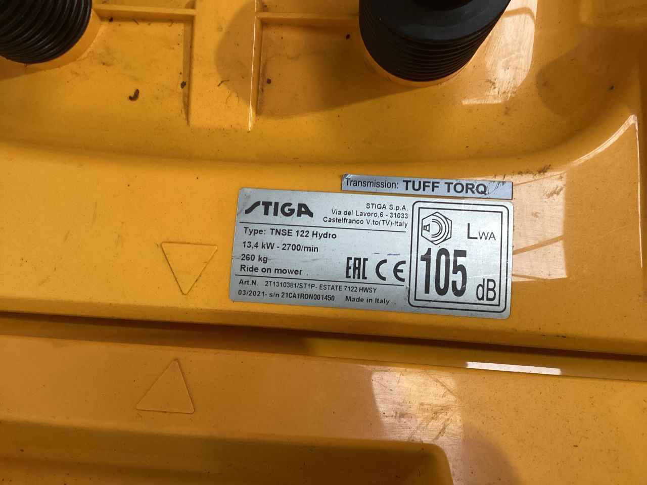 Stiga Estate 7122 HWSY zitmaaier