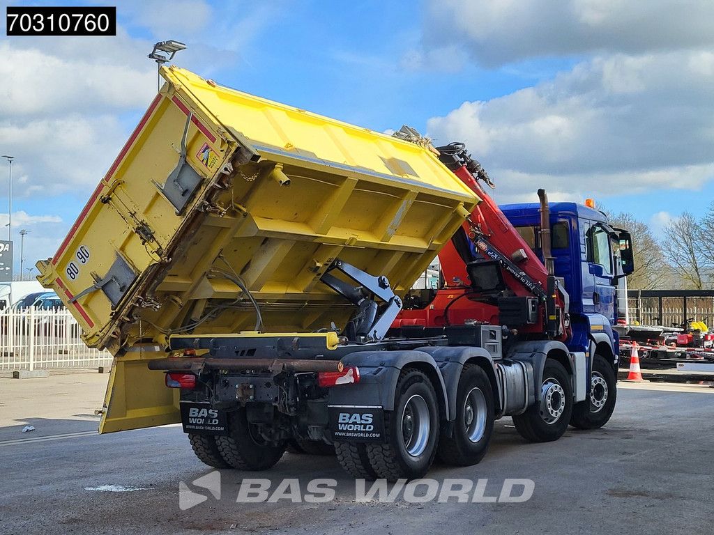 MAN TGS 35.480 8X4 HMF 2243-Z2 Crane Kran Tipper Euro 6